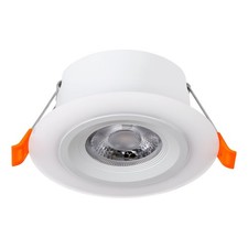 Spot LED encastrable Calonge, luminaire encastré rond pour plafond suspendu, ...