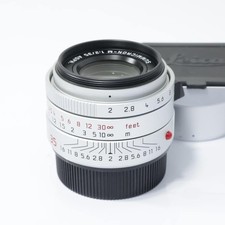 Leica Summicron-M 35mm f/2 ASPH Silver 11674 6-Bit Manual Lens from Japan D0806