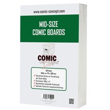 Comic Concept Mid-Size Boards (174 x 266 mm) (100 Stück)