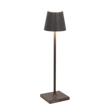 , Poldina Micro Lamp, Rechargeable Cordless Table Lamp with Touch Controls, S...