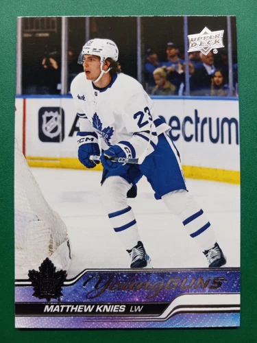 2023-24 Upper Deck Series 1 Young Guns #222 Matthew Knies Rookie Card