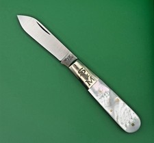 Cooper Cutlery New York Knife Co Pearl Barlow Mother of Pearl 1095 USA 1506 P
