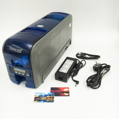 Datacard SD360 beidseitiger Ausweisdrucker + Netzteil + USB - Tiny Line On Print