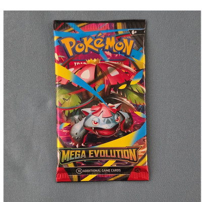 Pokémon TCG Mega Evolution Base Set - 10 Cards (Random Art)