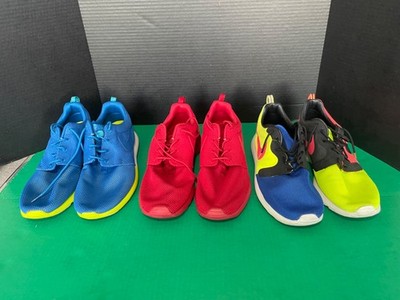 Nike Roshe Run Bundle Size 13 Hyperfuse Blue Red What the Roshe