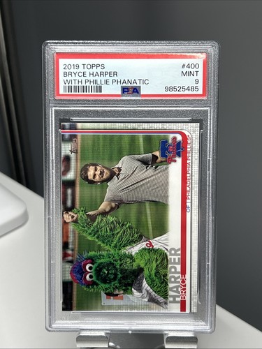 2019 Topps - Image Variation Bryce Harper #400 With Phillie Phanatic SSP PSA 9