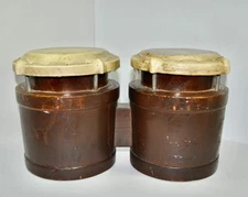 Wood Vintage Rare Bongos Drums Skins Japan Fuji-Pearl-? Bongos Percussion