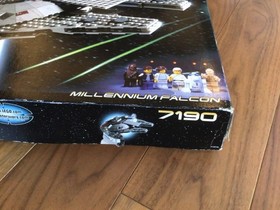 LEGO Star Wars Millennium Falcon #7190 Complete W/figs, Parts W /Box, Manual