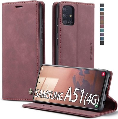 Luxury Leather Card Holder Magnetic Wallet Phone Case Cover For iPhone/Samsung