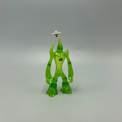 Ben 10 Goop 4'' Action Figure Alien Collection Cartoon Network Bandai With UFO