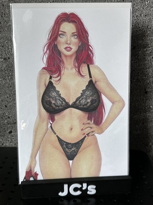 COOL COMICS GALLERY CVR-D TIM GRAYSON MARY JANE WATSON LINGERIE CLOSE VIR LTD 50