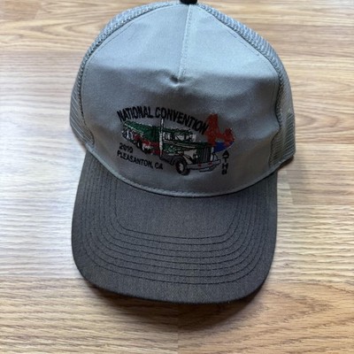 ATHS National Convention Hat Cap Snap Back One Size Trucker Gray Pleasanton CA