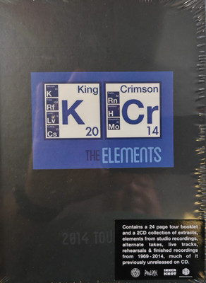 King Crimson The Elements (2014 Tour Box) 2 x CD Boxset 2014 compilation prog