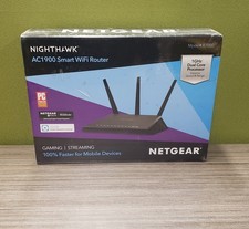 SEALED NETGEAR Nighthawk AC1900 Smart WiFi Router R7000 Dual Core Processor 1GHz