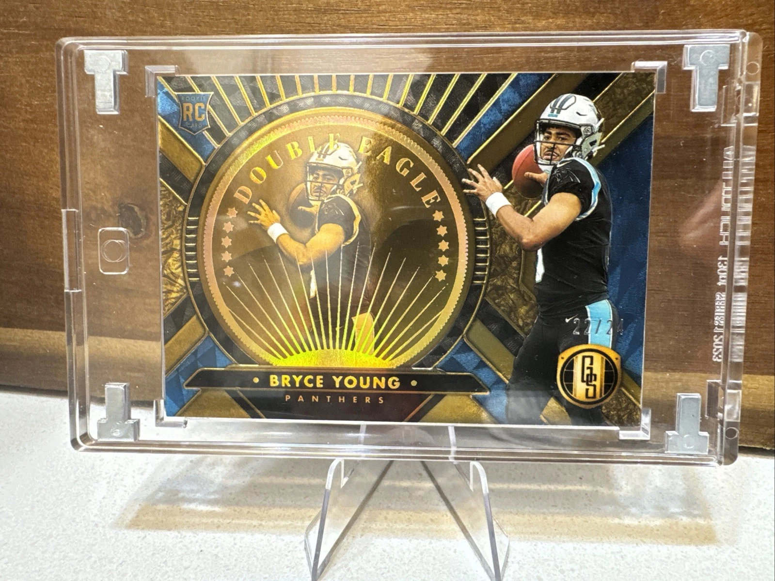 Bryce Young Panini Gold Standard Double Eagle #15 Base