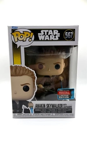 Funko Pop! Vinyl: Star Wars - Anakin Skywalker With Lightsabers (2022) NYCC #567