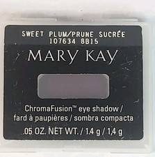 Mary Kay Chromafusion Eye Shadow "Sweet Plum" .05oz/14g New 107634