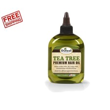 8 oz Natural Hair Oil with Tea Tree for Dry Scalp Relief  Repair