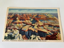 From Near El Tovar Hotel Grand Canyon National Park Arizona AZ Postcard