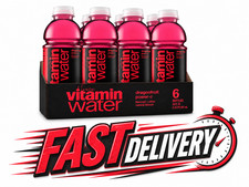 vitaminwater Power-C Dragonfruit, Flavored Water Beverage Bottles, 20 oz, 6 pack