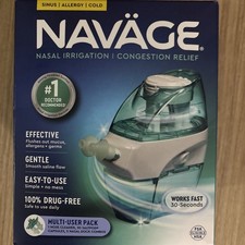 Navage Nasal Care Saline Nasal Irrigation Multi-User NIB
