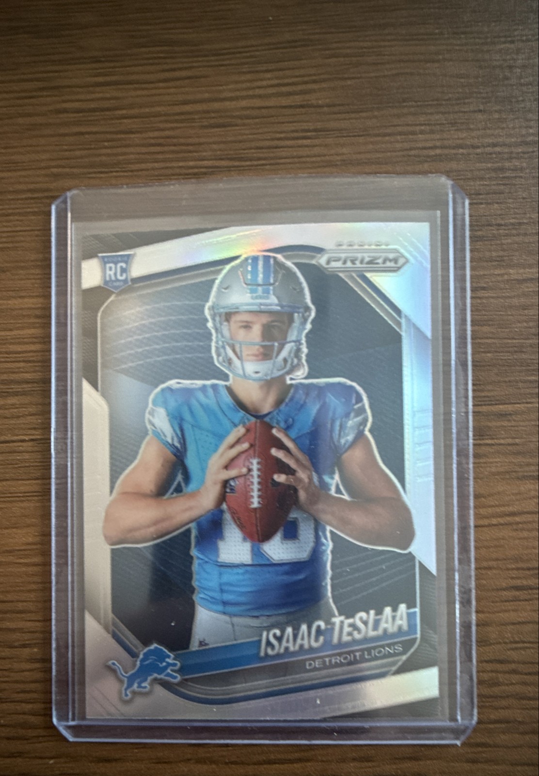 2025 Panini Prizm - Rookie Variation Isaac Teslaa #411 Silver Prizm (RC)