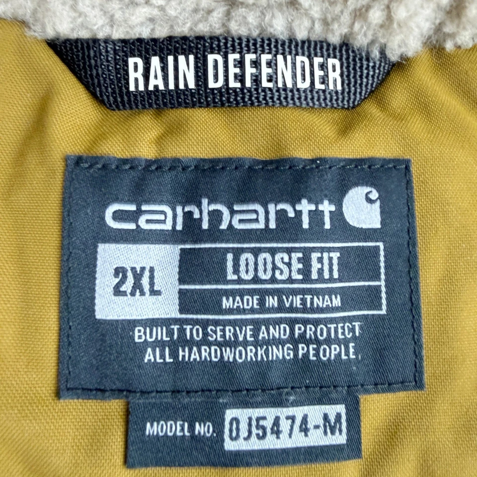 Carhartt Montana Loose Fit Insulated Hooded Jacket Extreme Warmth Size XXL Mens - Image 4 of 4