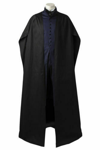 Deathly Severus Snape Disfraz Cosplay Disfraz Conjunto Personalizado - Imagen 3 de 8