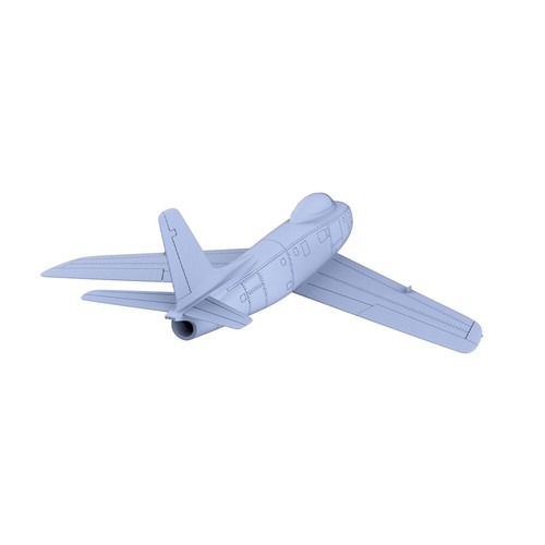 LYR200258B 1/200 kit modellino militare USN F-86 caccia sciabola decollo STAMPA 3D - Foto 3 di 4