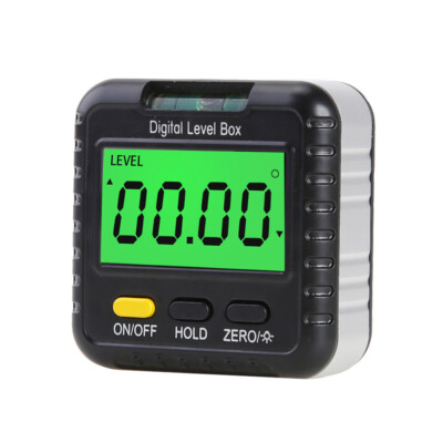 Magnetic Digital Level Box LCD Angle Finder Protractor Inclinometer Bevel Gauge