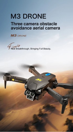8K Triple-camera Hd Aerial Photography Obstacle Avoidance 1-key Return Drone - Picture 16 of 27