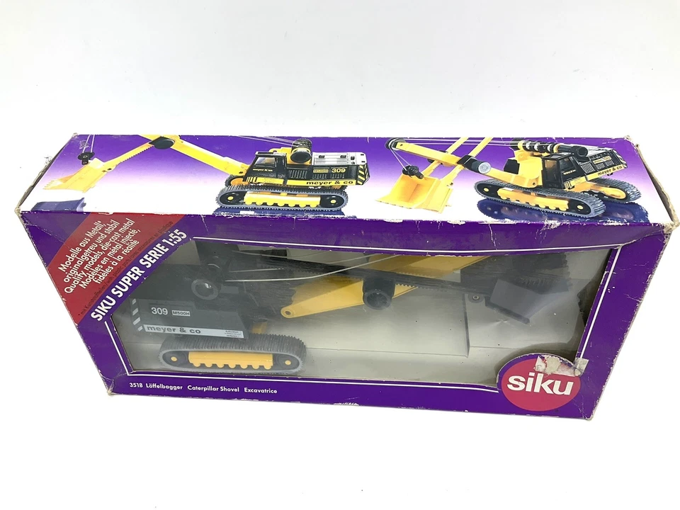 Siku Excavator "Siku Bau" on 1:55 New In Box#NIB MP - Immagine 2 di 4