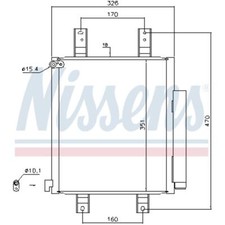 Condensateur Daihatsu TREVIS