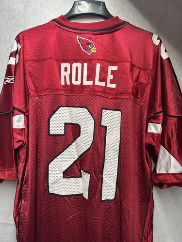 Maglietta Antrel Rolle #21 Arizona Cardinals NFL Reebok 2XL rossa - Foto 7 di 7