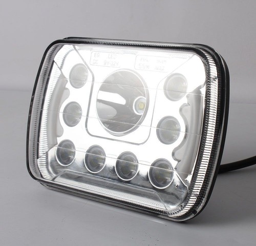 Pair 7x6" 5x7 inch CREE Replace H6054 H6014 LED Headlights DRL High/Low Beam 55W - Picture 6 of 9