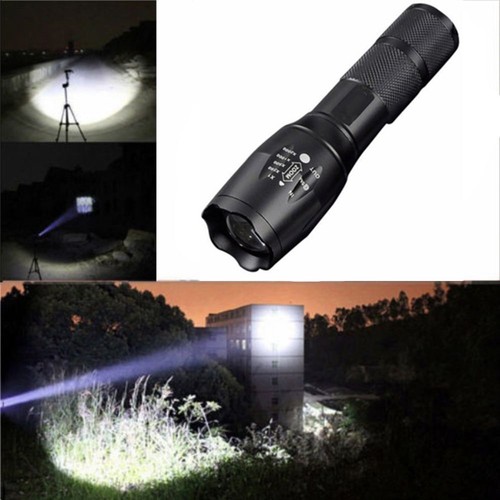new Practical Durable 500 Lumen LED Waterproof Torch Flashlight Zoomable