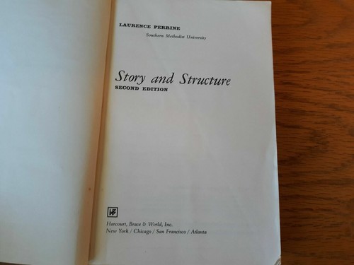Story and Structure Paperback 1966 Laurence Perrine Second Edition - Picture 7 of 9