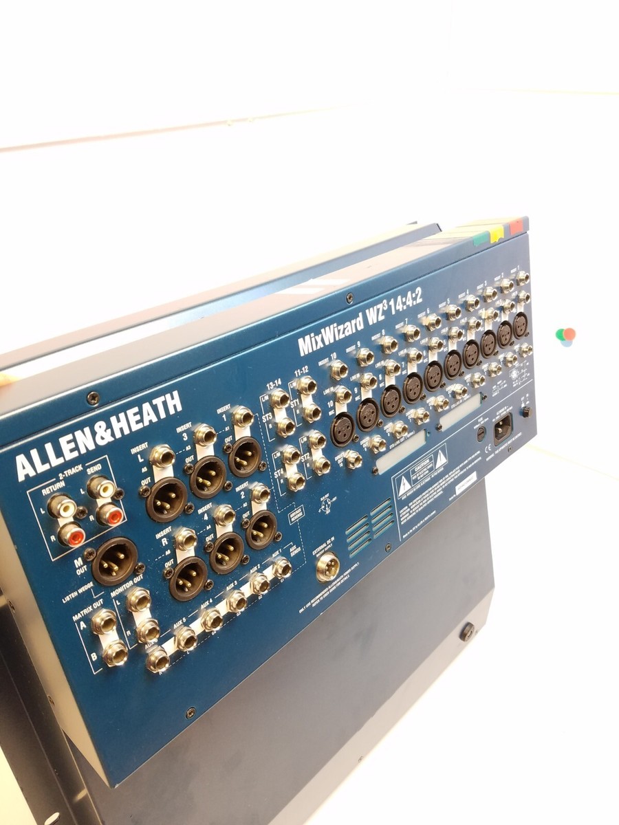 【動作良好】ALLEN&HEATH MixWizard WZ3 14:4:2 Allen & Heath MixWizard WZ3 14:4:2+ Mixer | Guitar Center