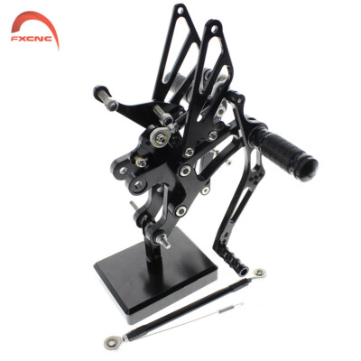 FXCNC Racing Rearset Footpeg Rear Set For Yamaha YZF R1 1998-1999 2001 2002 2003