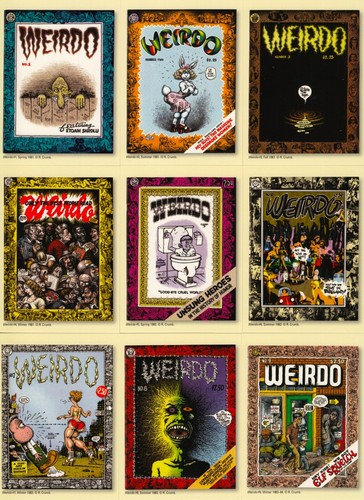 R. Crumb Weirdo Boxed Trading Card Set - Sealed - Underground Comix Cartoonist - Picture 2 of 5