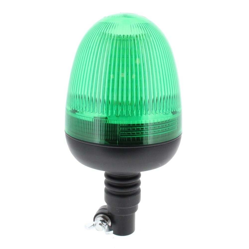 Green LED Medium Flexi DIN Type Fixing Flashing Beacon