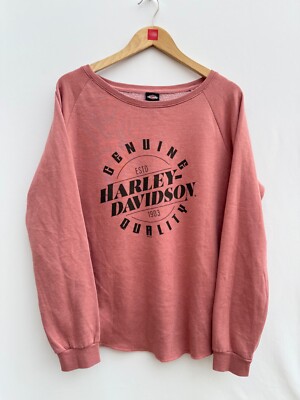 Harley Davidson Thunderbird Langarmshirt Albuquerque NM Pink Damen XL