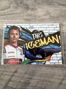 2020 Topps Chrome Formula 1 Track Tags Kimi Raikkonen "The Iceman" TT-11 🔥