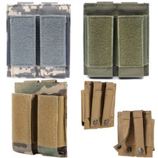 Tactical Double Pistol Mag Pouch Outdoor Molle Open-Top Magazine Pouch Organizer