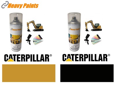 CAT Yellow & Black Digger Endurance Emaillack 400ml Aerosole