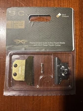 StyleCraft  Gold X-Pro Fixed Trimmer Blade w/DLC Deep Tooth Cutter | SC516G