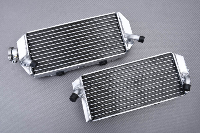 Radiateur de moto racing droit et gauche pour Suzuki DRZ 400 et DR Z 400E en aluminium renforcé