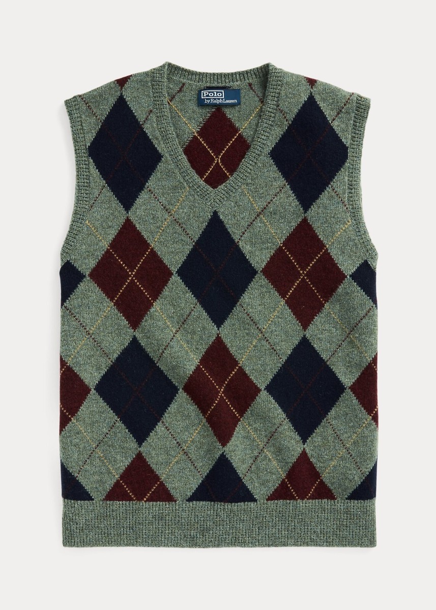 NWT Polo Ralph Lauren Argyle Wool Sweater Vest Size XL | eBay NWT Polo Ralph Lauren Argyle Wool Sweater Vest Size XL | eBay