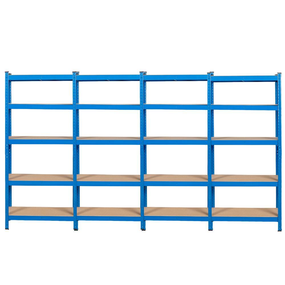 4/5 Layer Racking Garage Shelves Boltless Adjustable Metal Retail