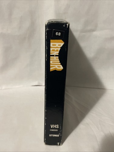 Ben Hur, Charlton Heston. VHS 2 Part Box Set. Fast Postage - Picture 4 of 10